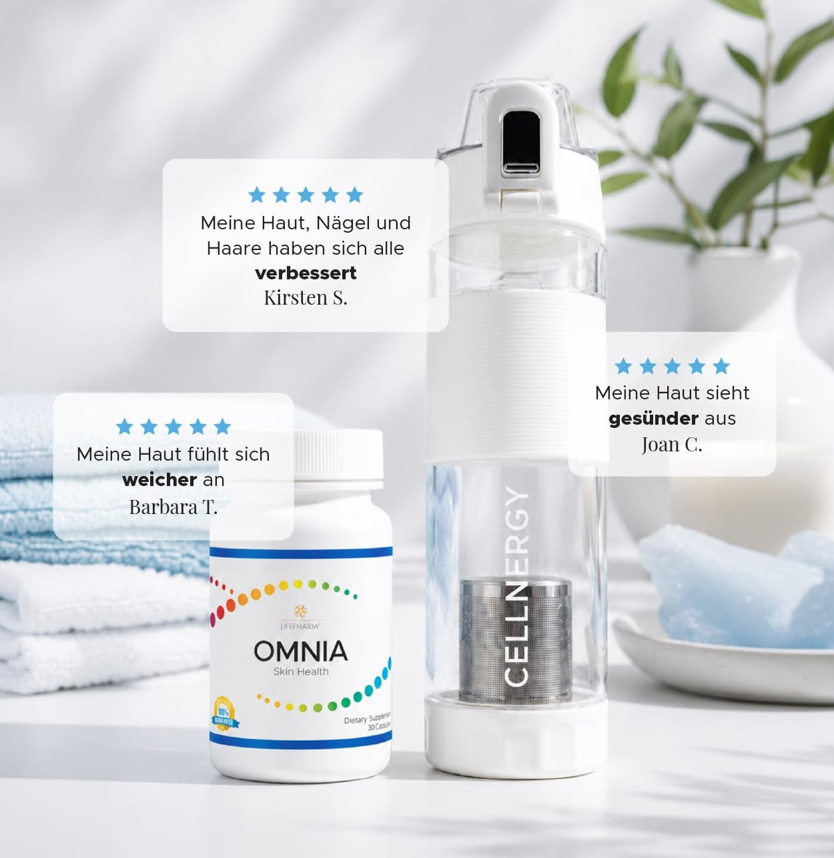 Cellnergy Hydration System & Omnia Erfahrungsberichte